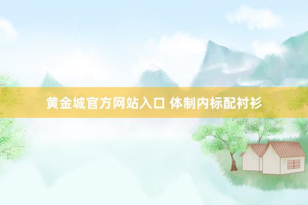 黄金城官方网站入口 体制内标配衬衫
