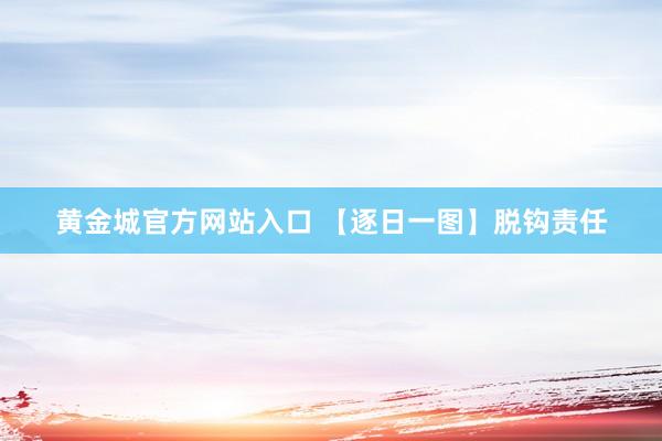黄金城官方网站入口 【逐日一图】脱钩责任